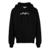 Sudadera con capucha Paint Arrow Slim «Negro Blanco»