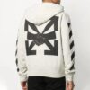 Sudadera con capucha para hombre color crema