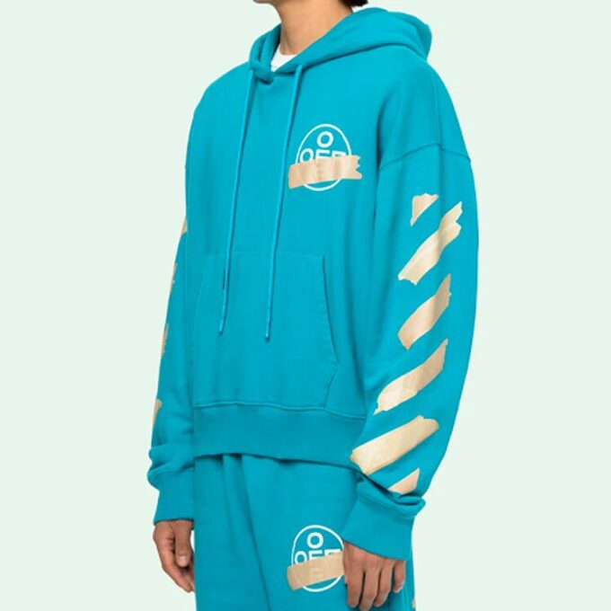 Sudadera con capucha para hombre SS20 Azul
