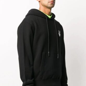 Sudadera con capucha Pascal Arrows para hombre, color negro