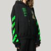 Sudadera con capucha Pascal Painting Over «Negro/Multicolor»