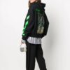 Sudadera con capucha Pascal Painting Over «Negro/Multicolor»