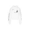 Sudadera con capucha Split Arrows para hombre, color blanco
