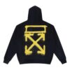 Sudadera con capucha Sprayed Arrow «Negro»