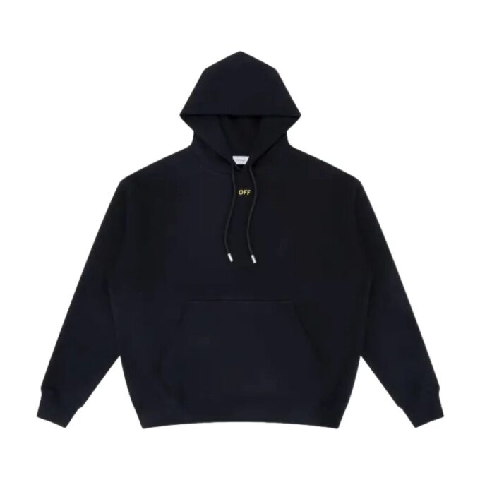 Sudadera con capucha Sprayed Arrow «Negro»
