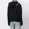 Sudadera con capucha SS21 x Something & Associates Crossover Alphabet con estampado, negra