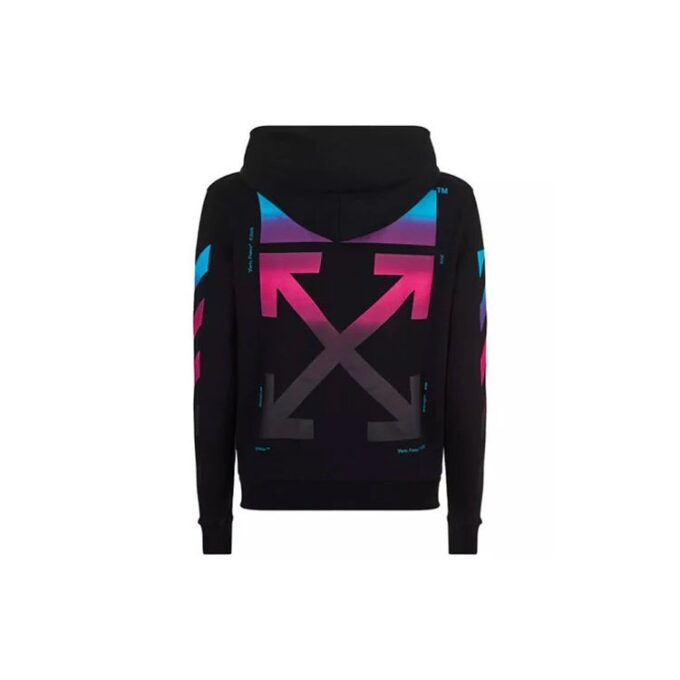 Sudadera con capucha unisex OI18, negra