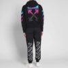 Sudadera con capucha unisex OI18, negra