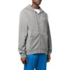 Sudadera con capucha y cordón con estampado gráfico «Gris»