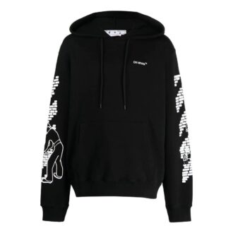 Sudadera con capucha y cordón con motivo de flechas «Arrows»