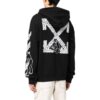 Sudadera con capucha y cordón con motivo de flechas «Arrows»