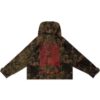 Sudadera con capucha y cremallera con estampado MONALISA para hombre, camuflaje