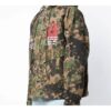 Sudadera con capucha y cremallera con estampado MONALISA para hombre, camuflaje