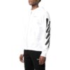 Sudadera con capucha y cremallera con estampado Wave Diag