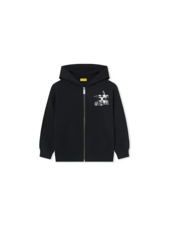 Sudadera con capucha y cremallera Graffiti