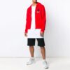 Sudadera con capucha y cremallera Mona Lisa «Roja»