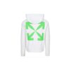 Sudadera con capucha y estampado de flechas para hombre, color blanco