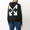 Sudadera con capucha y estampado de Pascal para hombre, color negro