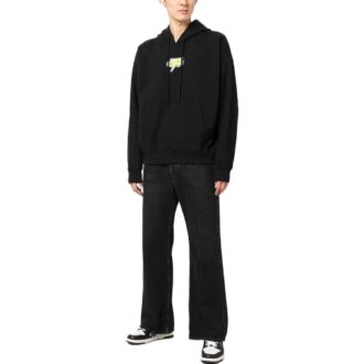 Sudadera con capucha y estampado de truenos