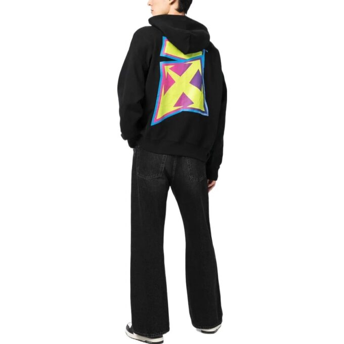 Sudadera con capucha y estampado de truenos