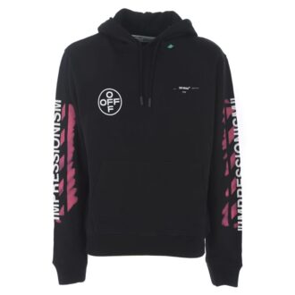 Sudadera con capucha y estampado Diag