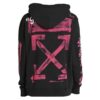 Sudadera con capucha y estampado Diag