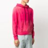 Sudadera con capucha y logo descolorido FW20, rosa
