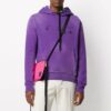 Sudadera con capucha y logo difuminado FW20, morada