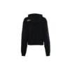 Sudadera con capucha y logo Off-White, negra