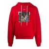 Sudadera con capucha y logo Pascal esquelético de Arrows para hombre, color rojo