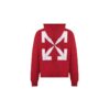 Sudadera con capucha y logo Pascal esquelético de Arrows para hombre, color rojo