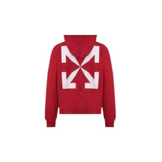 Sudadera con capucha y logo Pascal esquelético de Arrows para hombre, color rojo