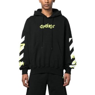 Sudadera con capucha y logotipo de Arrows en diagonal