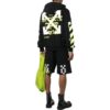 Sudadera con capucha y logotipo de Arrows en diagonal
