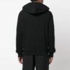 Sudadera con capucha y logotipo grande «Negro»