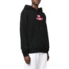 Sudadera con capucha y logotipo impreso «Negro»