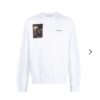 Sudadera con estampado de Caravaggio «Blanco»