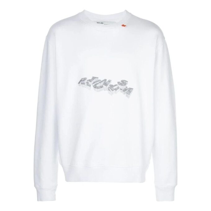 Sudadera con estampado de flechas «Blanco»