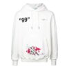 Sudadera con estampado de grafitis SS19, color blanco