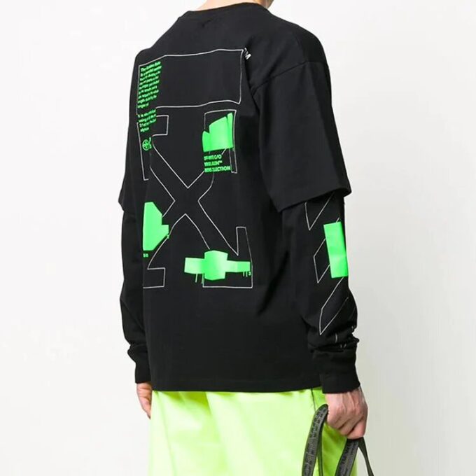 Sudadera con estampado de la proporción áurea