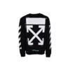Sudadera con estampado diagonal Monalisa para hombre, color negro