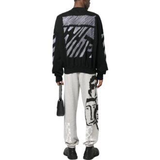Sudadera con estampado Scribble Diag