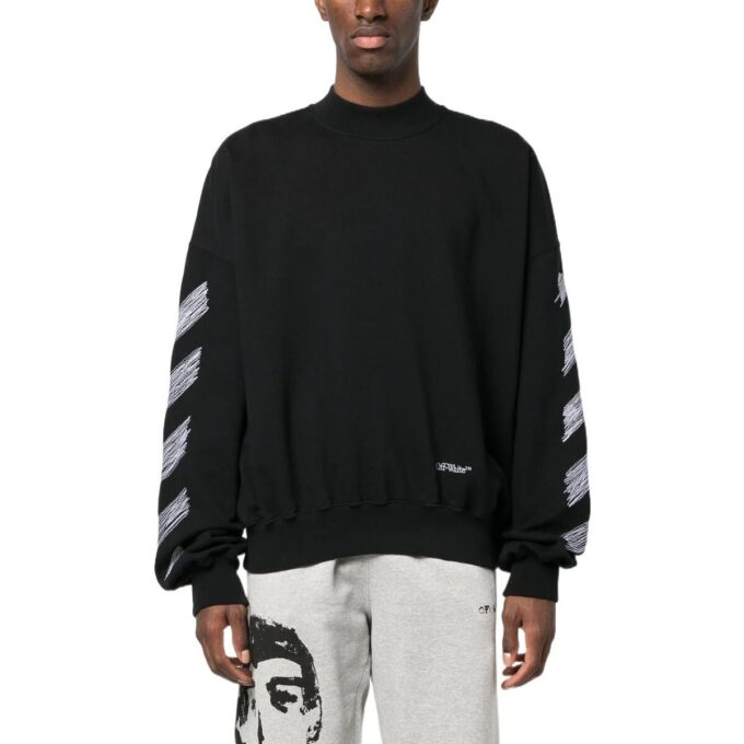 Sudadera con estampado Scribble Diag