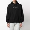 Sudadera con logo para hombre SS21, oversize, negra
