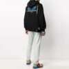 Sudadera con logo para hombre SS21, oversize, negra
