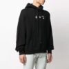 Sudadera con logo para hombre SS21, oversize, negra