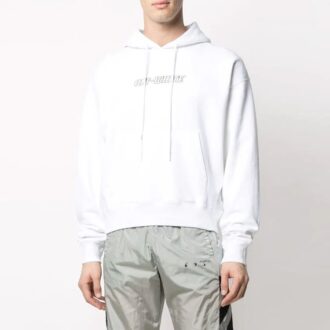 Sudadera con logo Pascal Painting para hombre, temporada primavera-verano 2021, color blanco