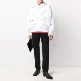 Sudadera con logotipo para hombre SS21 Blanca