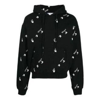 Sudadera con logotipo para hombre SS21, negra