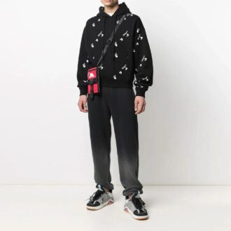 Sudadera con logotipo para hombre SS21, negra